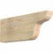 Ekena Millwork Carmel Rough Sawn Rafter Tail, Douglas Fir, 4"W x 12"H x 32"L RFT04X12X32CAR00RDF - alternate 1